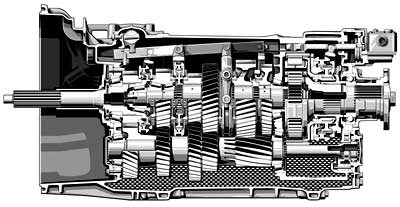 Mercedes transmissions by Daimler Benz Corp.